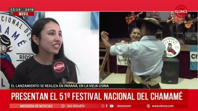 Presentaron el 51&ordm; Festival Nacional del Chamam&eacute;